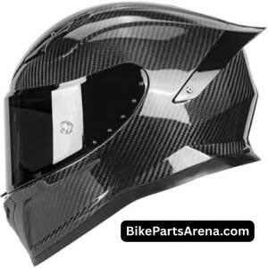 Carbon Fiber Full Face Motorcycle Helmets with Spoiler Sport Touring Street Motorcycle Helmet
