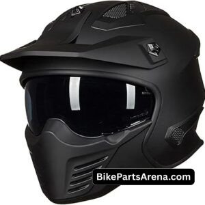 ILM Open Face Motorcycle 3/4 Half Helmet for Dirt Bike
