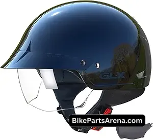 GLX M14 Open Face Motorcycle Helmet