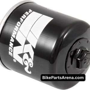 K&N Motorcycle Oil Filter: High Performance, Premium, Designed to be used with Synthetic or Conventional Oils, Wrench Off Nut: Fits Select Honda, Kawasaki, Triumph, Yamaha Motorcycles, KN-204-1