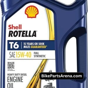 Shell Rotella T6 Full Synthetic 15W-40 Diesel Engine Oil,