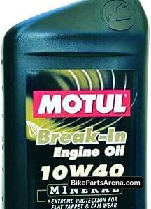 MOTUL BREAK-IN ENGINE OIL 4T Engines Auto Truck Powersports SAE 10W-40 1L