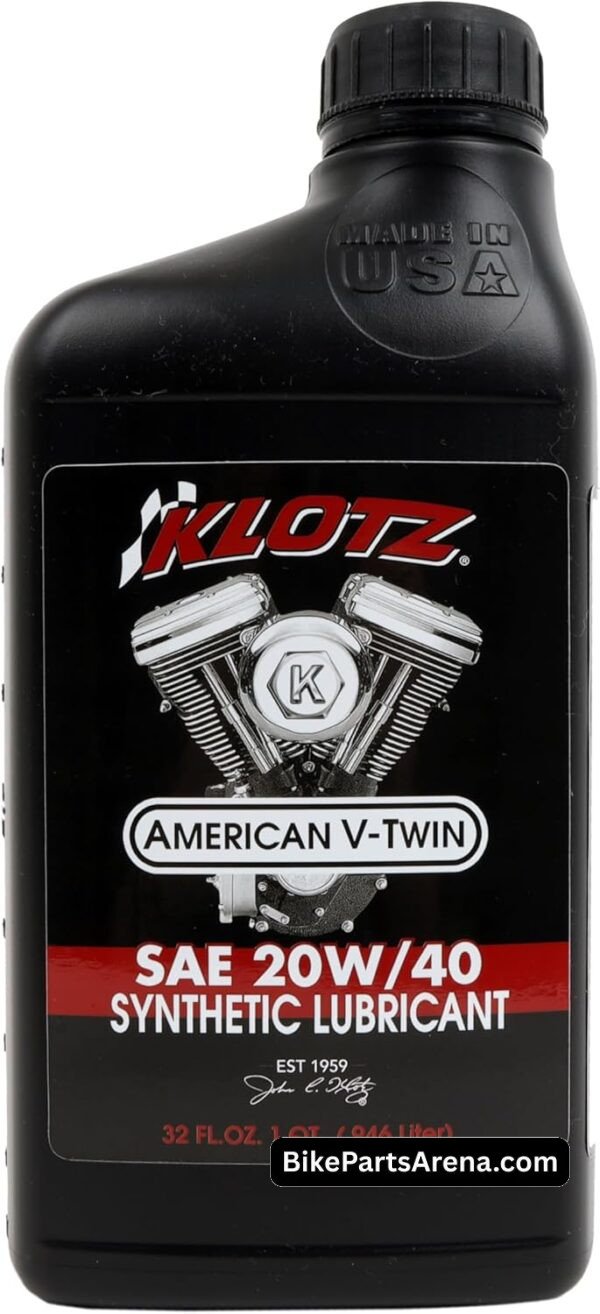 Klotz American V-Twin Synthetic Motorcycle Oil