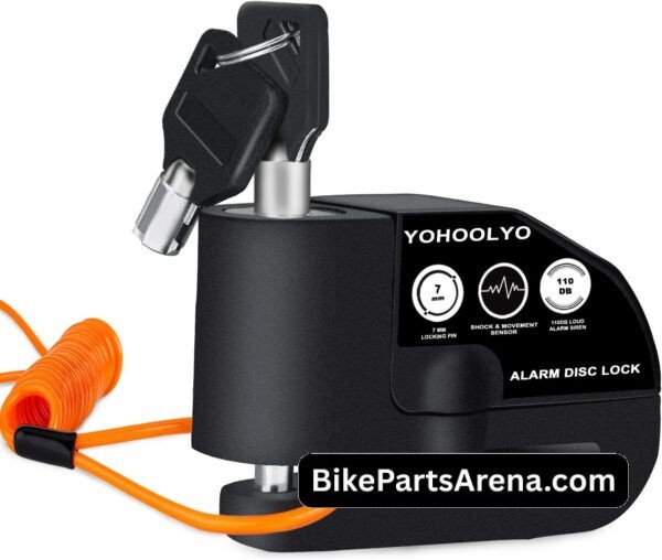 YOHOOLYO Alarm Disc Lock Motorcycle Disc Brake Lock