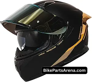DOT Adult ATV Dirt Bike Helmet with Goggles Gloves & Mask Adjustable Sun Visor Motorcycle Adult Helmet