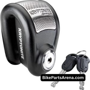 Kryptonite Alarm Disc, Heavy Duty Anti-Theft Motorcycle Lock with 120db Alarm