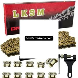 428H Motorcycle Gold Chain 130 Links